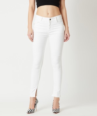 Miss Chase Skinny Women White Jeans