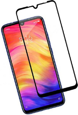 HOBBYTRONICS Edge To Edge Tempered Glass for Redmi Note 7(Pack of 1)