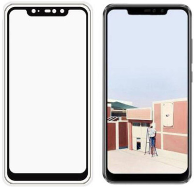 Express Buy Edge To Edge Tempered Glass for Mi Redmi Note 6 Pro(Pack of 1)