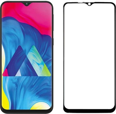 HOBBYTRONICS Edge To Edge Tempered Glass for Samsung Galaxy M10, Samsung Galaxy A10(Pack of 1)