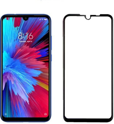 HOBBYTRONICS Edge To Edge Tempered Glass for Mi Redmi Note 7, Mi Redmi Note 7 Pro, Mi Redmi Note 7S(Pack of 1)