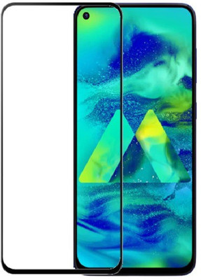 Q Box Edge To Edge Tempered Glass for Samsung Galaxy M40, Samsung galaxy A60(Pack of 1)