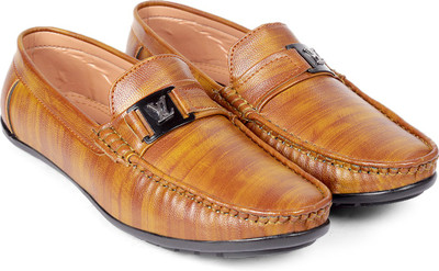 Bonexy Loafers For Men(Tan , 8)