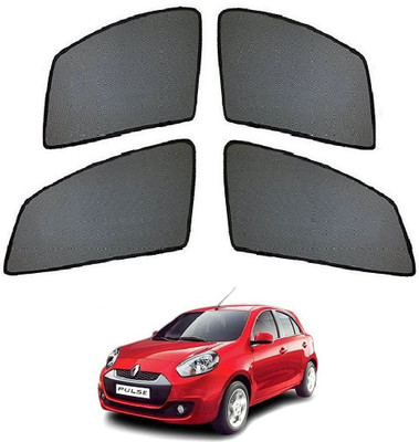 AuTO ADDiCT Side Window Sun Shade For Renault Pulse(Black)