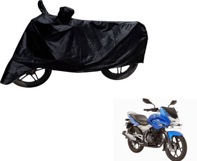 THE REAL ARV Two Wheeler Cover for Bajaj(Discover 150 f, Black)
