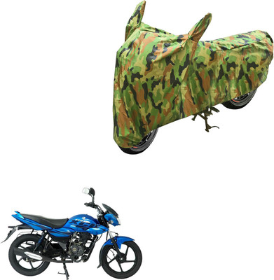 SHOOLIN Waterproof Two Wheeler Cover for Bajaj(V 150, Multicolor)