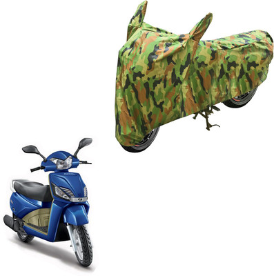 SHOOLIN Waterproof Two Wheeler Cover for Mahindra(Flyte, Multicolor)