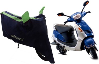 MOTOTRANCE Two Wheeler Cover for Kinetic(Nova, Blue, Green)