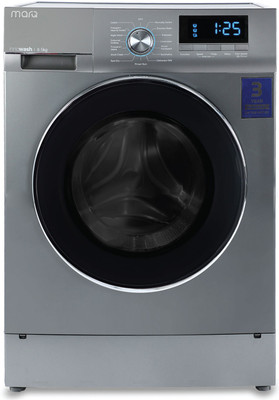 MarQ by Flipkart 8.5 kg Fully Automatic Front Load with In-built Heater Silver, Grey(MQFLBS85)