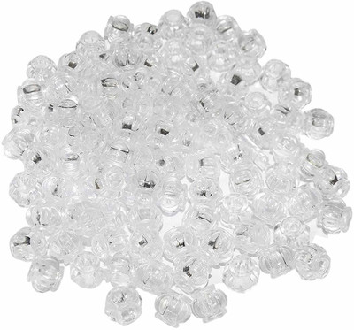 CHL PLASTIC MATKI BEADS OF WHITE COLOR 500 BEADS SET