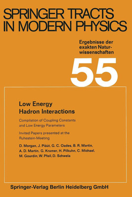 Low Energy Hadron Interactions(English, Paperback, Morgan D.)