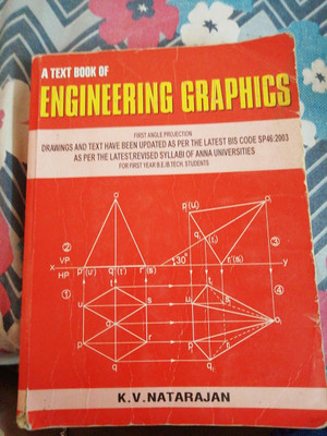 A Textbook of Engineering Graphics(English, Paperback, Venugopal K.)