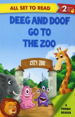 All set to Read A Phonics Reader Deeg and Doop go to the Zoo(English, Paperback, Om Books Editorial Team)