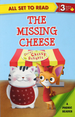 All set to Read A Phonics Reader The Missing Cheese(English, Paperback, Om Books Editorial Team)
