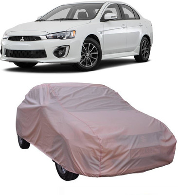ANLOPE Car Cover For Mitsubishi Lancer Evolution (With Mirror Pockets)(Pink)