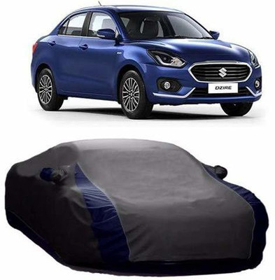 HOLME'S Car Cover For Maruti Suzuki Swift Dzire (With Mirror Pockets)(Grey)