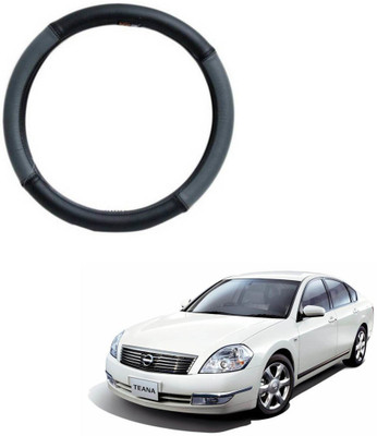 AYW Steering Cover For Nissan Teana(Grey, Black, Leather)