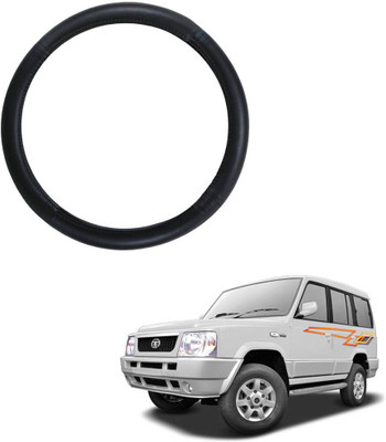 MATIES Steering Cover For Tata Sumo(Black, Leatherite)