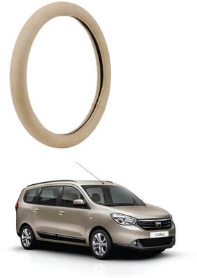 AYW Steering Cover For Renault Lodgy(Beige, Leather)