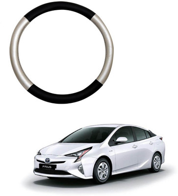 AYW Steering Cover For Toyota Prius(Silver, Black, Leather)