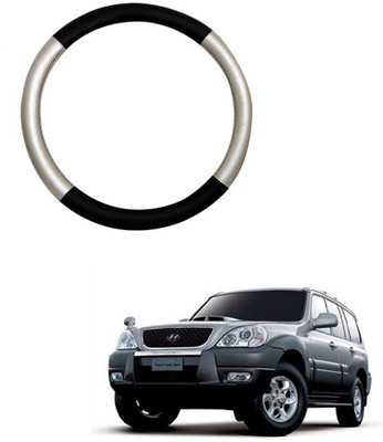 AYW Steering Cover For Hyundai Terracan(Silver, Black, Leather)