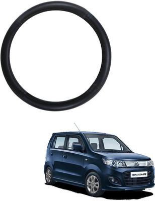 AYW Steering Cover For Maruti WagonR Stingray(Black, Leather)