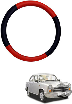 AYW Steering Cover For HM Ambassador 2.0D(Red, Black, Leather)