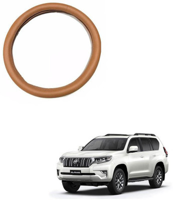 AYW Steering Cover For Toyota Land Cruiser Prado(Tan, Leather)