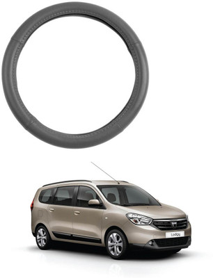 AYW Steering Cover For Renault Lodgy(Grey, Leather)