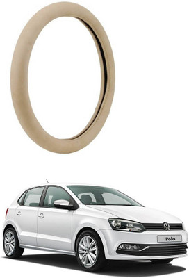 AYW Steering Cover For Volkswagen Polo(Beige, Leather)