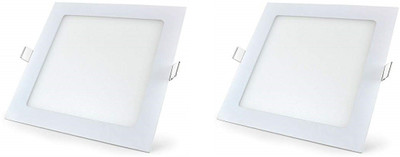 Happy Selling 18watt LED Square Conceal Light White - (Pack of 2) Recessed Ceiling Light Ceiling Lamp(White)