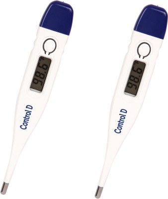Control D CDT02 Pack of 2 Digital Thermometer Thermometer(White, Blue)