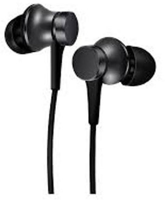 Bhani wired headphones with mic.6 ,7 & 8Pro (Black, In the Ear) Wired Headset(Black, Wired in the ear)