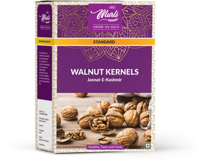 SHREE MURLI Kashmiri Walnuts Kernels without shell Standard 250 gm Walnuts(250 g)