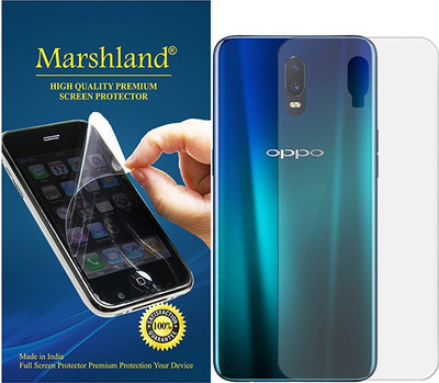 MARSHLAND Back Screen Guard for Oppo R17, Matte Finish Transparent(Pack of 1)