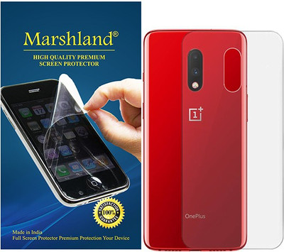 MARSHLAND Back Screen Guard for for Oneplus 7 Back Tpu(Pack of 1)