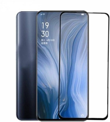 SRT Edge To Edge Tempered Glass for Oppo Reno 10x Zoom(Pack of 1)