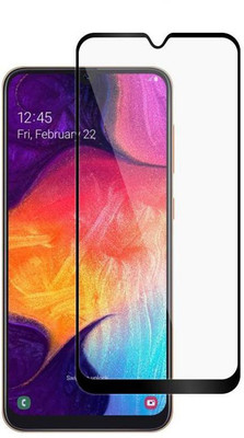 Q Box Edge To Edge Tempered Glass for samsung galaxy A20(Pack of 1)