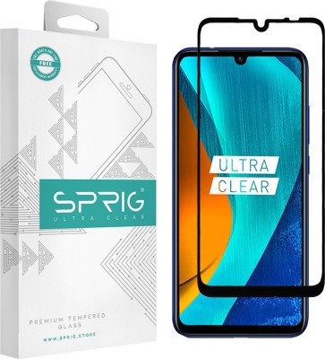 Sprig Edge To Edge Tempered Glass for Mi Redmi Note 7 Pro, Redmi Note 7(Pack of 1)