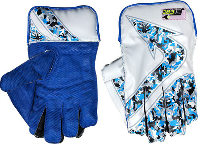 JetFire College Wicket Keeping Gloves Wicket Keeping Gloves (Men, Blue) Wicket Keeping Gloves(Blue)