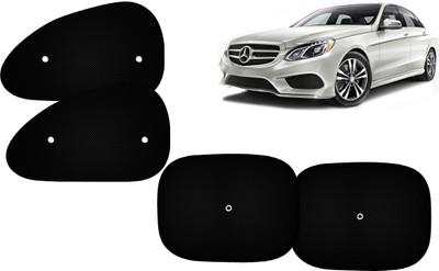 Autokite Side Window Sun Shade For Mercedes Benz E280 Cdi(Black)
