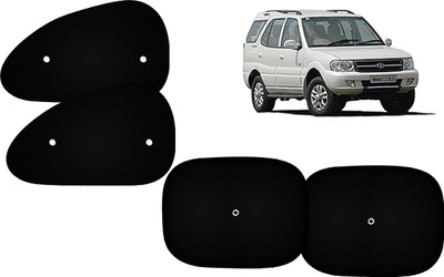 AUTO PEARL Side Window Sun Shade For Tata Safari Storme(Black)