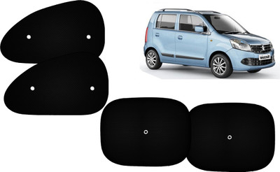 Autokite Side Window Sun Shade For Maruti Suzuki WagonR(Black)
