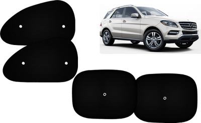 AUTO PEARL Side Window Sun Shade For Mercedes Benz ML(Black)