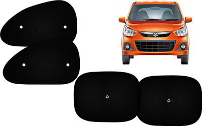 Autokite Side Window Sun Shade For Maruti Suzuki Alto K10(Black)
