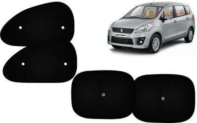 Autokite Side Window Sun Shade For Maruti Suzuki Ertiga(Black)