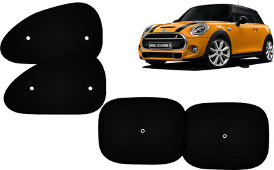 AUTO PEARL Side Window Sun Shade For Mini Cooper(Black)