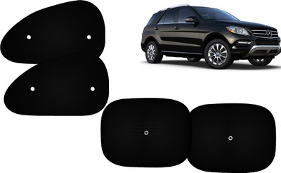 AUTO PEARL Side Window Sun Shade For Mercedes Benz ML250(Black)