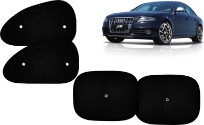 Autokite Side Window Sun Shade For Audi S4(Black)