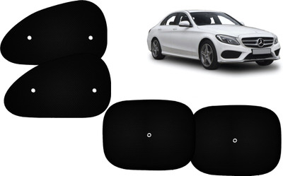 AUTO PEARL Side Window Sun Shade For Mercedes Benz C220(Black)